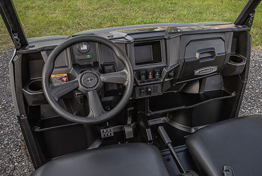 Polaris Ranger EV Adjustable Steering Design